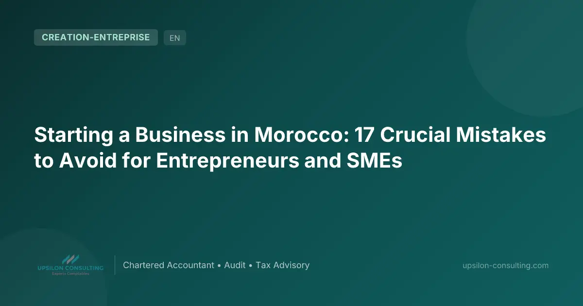 Starting a Business in Morocco: 17 Crucial Mistakes to Avoid for Entrepreneurs and SMEs