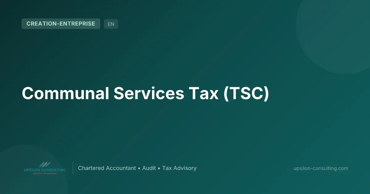 Communal Services Tax (TSC)
