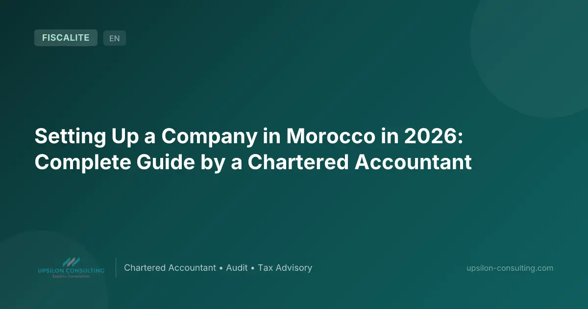 Setting Up a Company in Morocco in 2026: Complete Guide by a Chartered Accountant