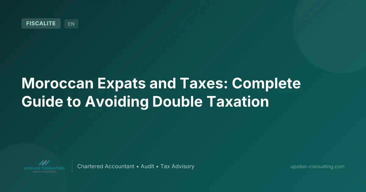 Moroccan Expats and Taxes: Complete Guide to Avoiding Double Taxation