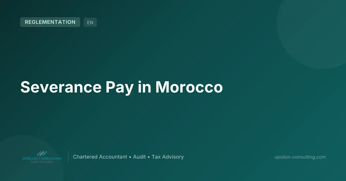 Severance Pay in Morocco