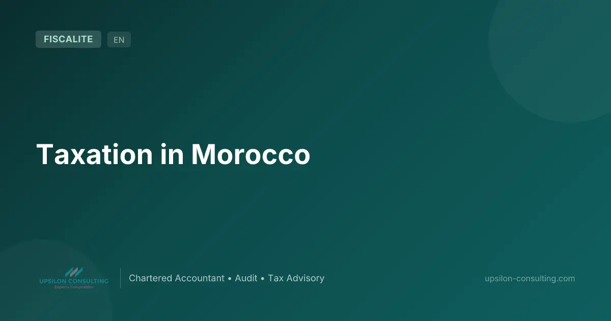 Taxation in Morocco