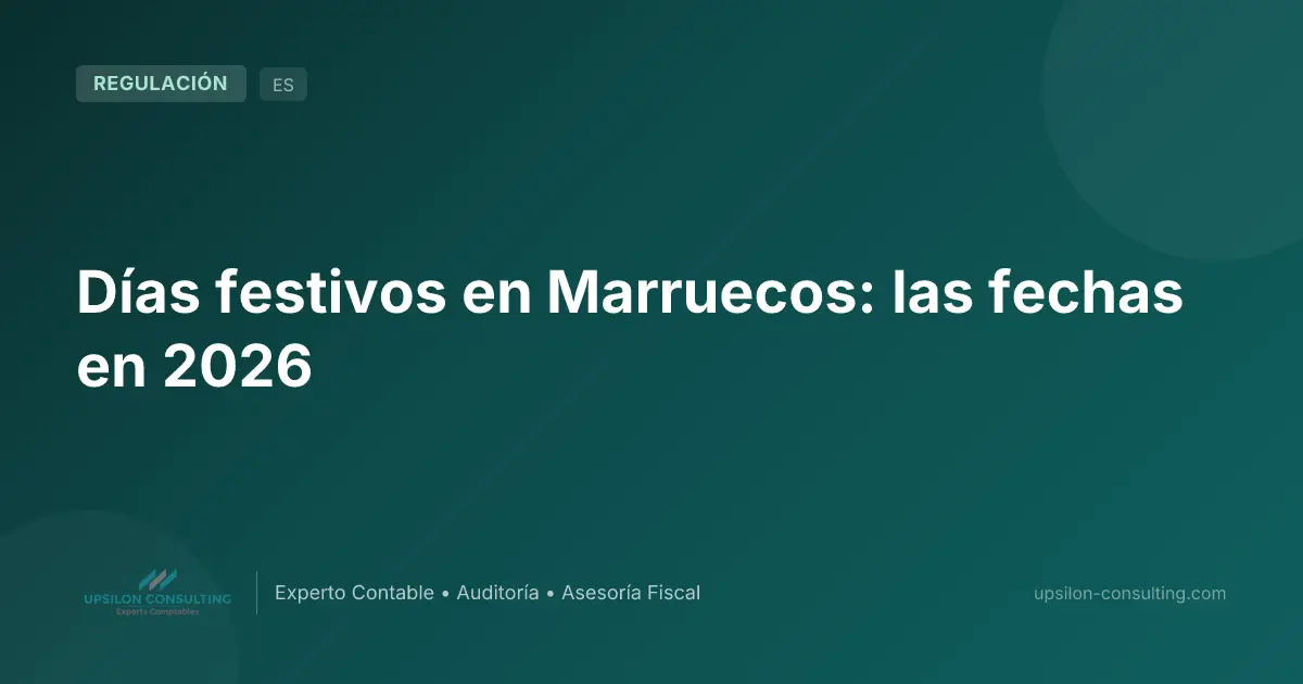 Días festivos en Marruecos: las fechas en 2026
