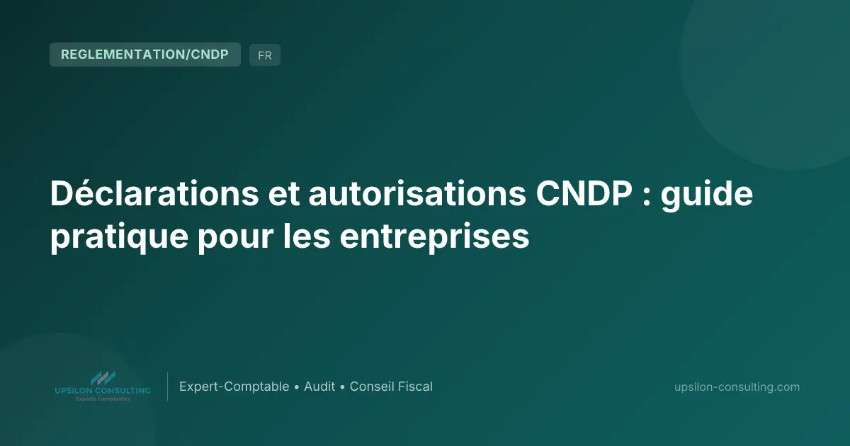 Déclarations et autorisations CNDP : guide pratique pour les entreprises