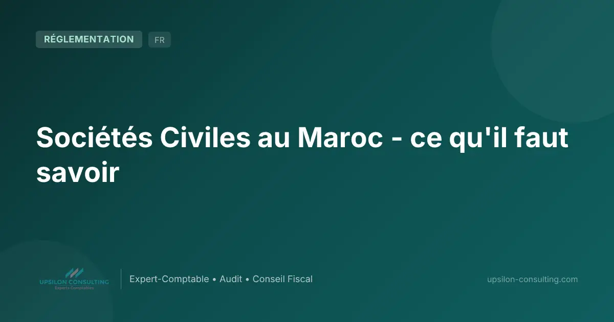 Sociétés Civiles au Maroc - ce qu'il faut savoir